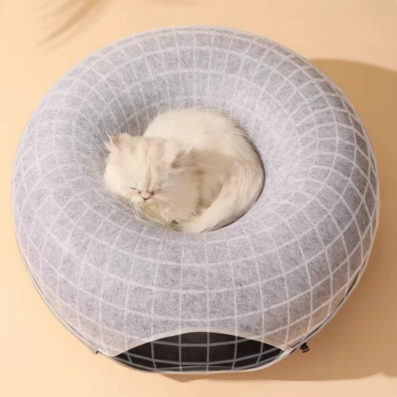 Cat Donut™ - Bed &amp; Play Tunnel