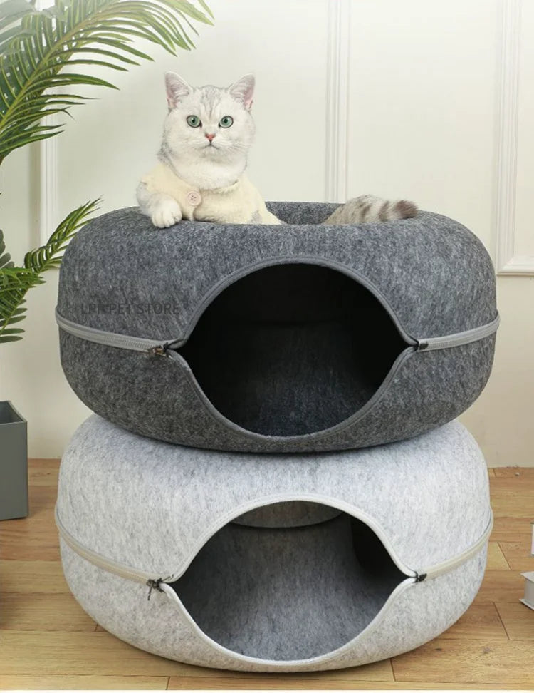 Cat Donut™ - Bed &amp; Play Tunnel