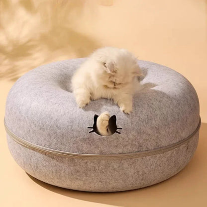 Cat Donut™ - Bed &amp; Play Tunnel