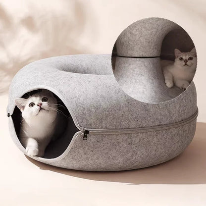 Cat Donut™ - Bed &amp; Play Tunnel