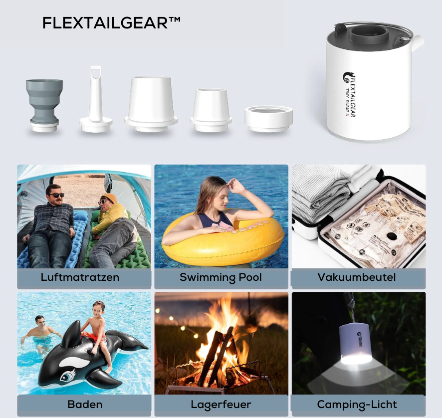 FLEXTAILGEAR™ - Air pump