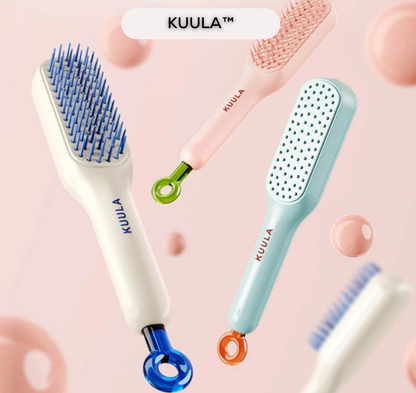 KUULA™ - Self-cleaning hairbrush