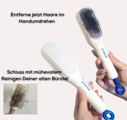 KUULA™ - Self-cleaning hairbrush