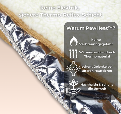 PawHeat™ - sichere Haustiermatte