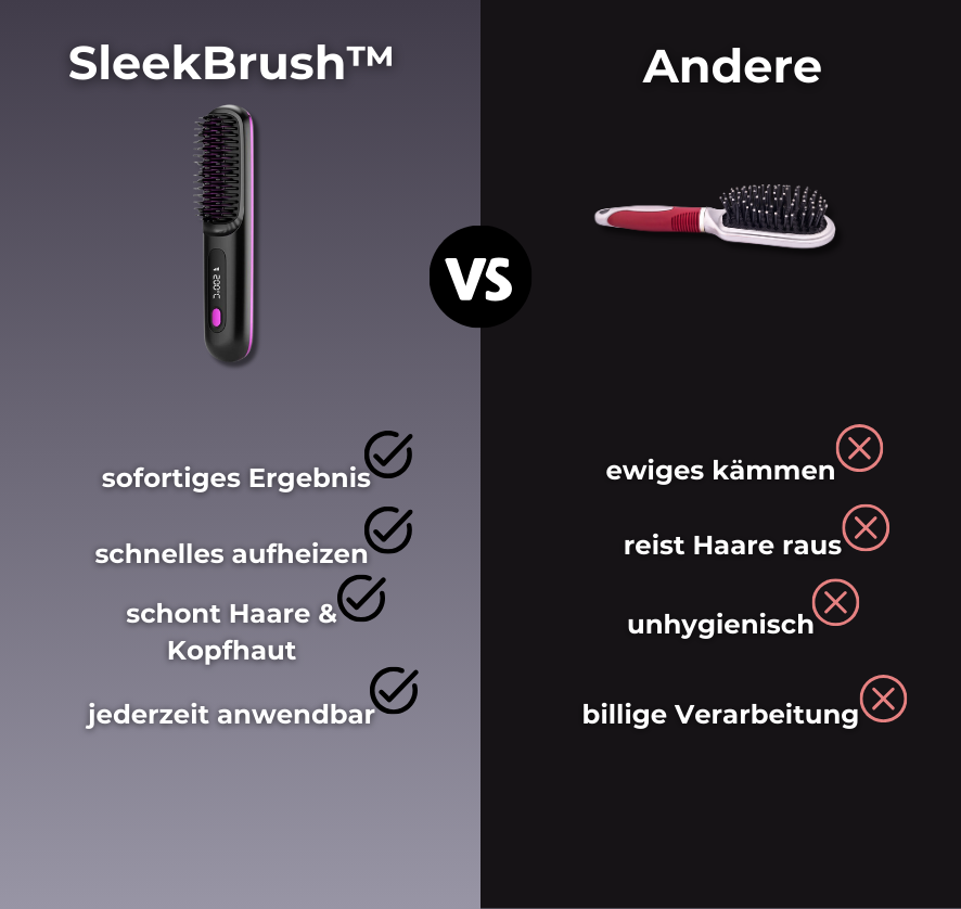 SleekBrush™ - Glättbürste